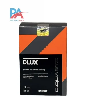 سرامیک رینگ و پلاستیک خودرو کارپرو Cquartz Dlux حجم 100 میلیلیتر با محافظت نانو سرامیکی و احیای براقیت قطعات