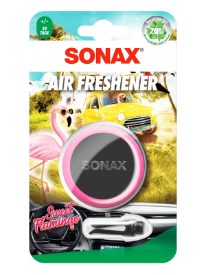 خوشبو کننده دریچه‌ای سوناکس با رایحه Sweet Flamingo مخصوص خودرو Sonax Air Freshener