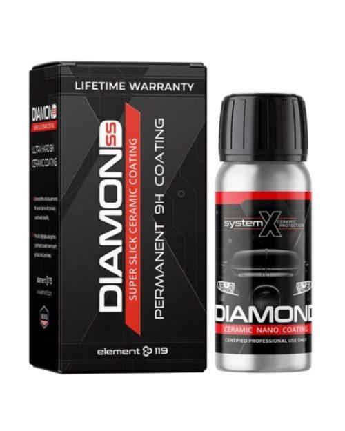 سرامیک بدنه خودرو سیستم ایکس Diamond SS Ceramic Nano Coating