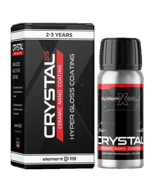 سرامیک بدنه خودرو سیستم ایکس مدل Crystal SS Ceramic Nano Coating