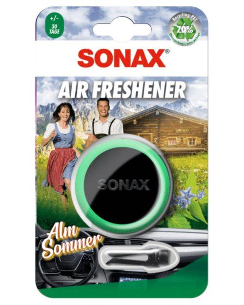 خوشبو کننده دریچه‌ای سوناکس با رایحه Alm Sommer مخصوص خودرو Sonax Air Freshener