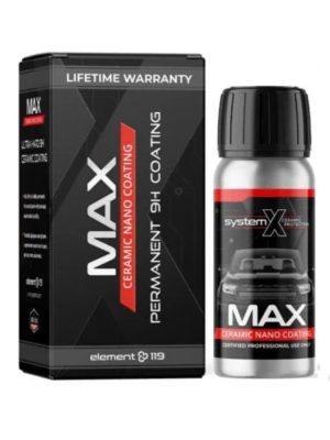 سرامیک بدنه خودرو سیستم ایکس مدل Max Ceramic Nano Coating 9H