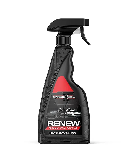 اسپری سرامیک سیستم ایکس (System X Renew Nano Coating) حجم ۵۰۰ میلی‌لیتر