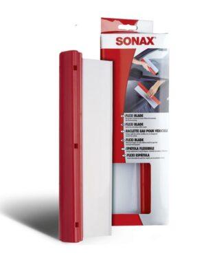 تیغه آبگیر سوناکس بدون بر جای گذاشتن هرگونه ردی از خود میتواند کار آبگیری ماشین را به بهترین نحو ممکن انجام دهد. تیغه آبگیر سوناکس مدل Sonax Flexi Blade