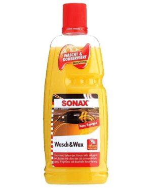 شامپو واکس یک لیتری سوناکس مخصوص بدنه خودرو Sonax Wash & Wax