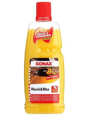 شامپو واکس یک لیتری سوناکس مخصوص بدنه خودرو Sonax Wash & Wax