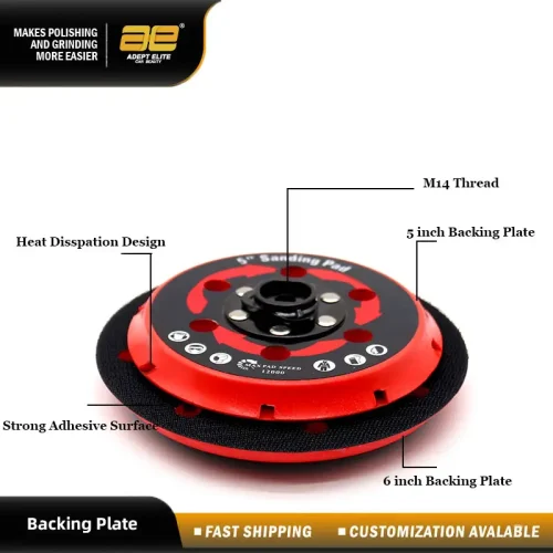 بکینگ پلیت دستگاه اوربیتال و دوال اکشن Backing Plate Dual Action Polisher - Image 2