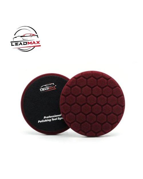 پد پولیش لانه زنبوری زرشکی لیدمکس LEADMAX Purplish red Honeycomb