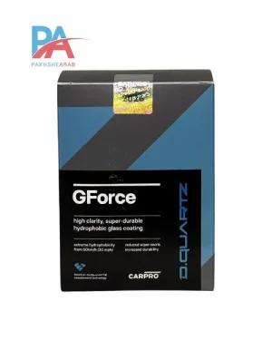 سرامیک شیشه خودرو کارپرو GForce مدل CARPRO D.Quartz 50ml با خاصیت آبگریزی و نانو الماس