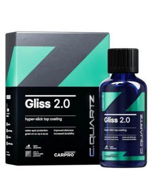 پوشش سرامیکی محافظ و افزایش درخشش خودرو کارپرو CARPRO CQUARTZ Gliss 2.0