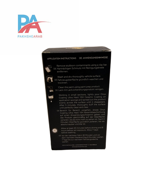 سرامیک بدنه خودرو کوارتز پرو اونیکس 50 میل Onyx Coating Quartz Pro Ceramic Coating 9H - تصویر 3