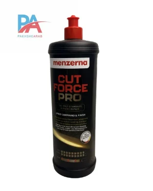 پولیش زبر تک مرحلهای منزرنا Cut Force Pro حجم 1 لیتر برای اصلاح و براقیت حرفهای بدنه خودرو