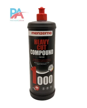 پولیش زبر منزرنا مدل 1000 حجم 1 لیتر مناسب حذف خط و خش عمیق بدنه خودرو