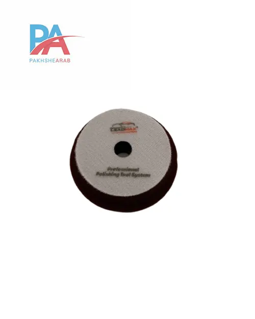 پد پولیش متوسط کاتینگ اوربیتال لیدمکس 7.5 سانت (3 اینچ) زرشکی تیره | مدل LEADMAX Medium Cut PPI70 - تصویر 2