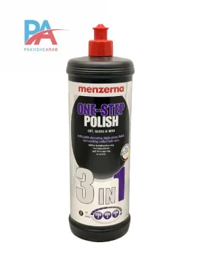 پولیش تک مرحله ای منزرنا 3in1 حجم 1 لیتر مناسب اصلاح و براقیت بدنه خودرو