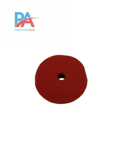 پد واکس لیدمکس 7.5 سانت قرمز PPI90 مناسب اعمال پوشش محافظ و افزایش درخشندگی رنگ خودرو