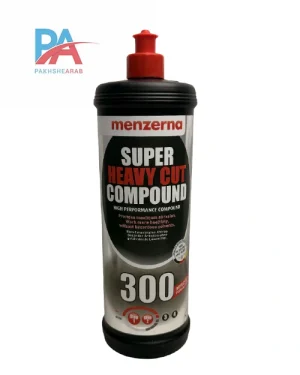 پولیش خیلی زبر منزرنا 300 مخصوص بدنه خودرو حجم 1 لیتر Menzerna Super Heavy Cut Compound