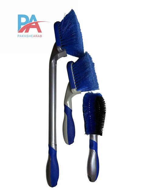 پک سه عددی فرچه دیتیلینگ لیدمکس شامل دسته بلند، دسته کوتاه و برس رینگ مناسب تمیزکاری کامل خودرو