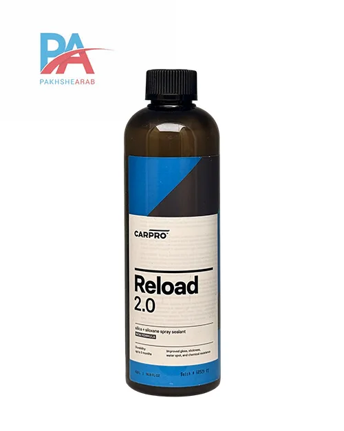 واکس سرامیکی و پوشش محافظ بدنه خودرو کارپرو Reload 2.0 حجم 500 میلیلیتر