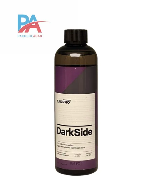 ژل براق کننده و محافظ لاستیک خودرو کارپرو DarkSide حجم 500 میلیلیتر