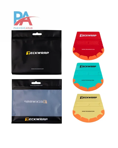 ست کاردک چندرنگ ۱۳ تکه تک رپ مخصوص نصب کاور رنگی خودرو | TeckWrap Multi-Color Squeegee Set - تصویر 6