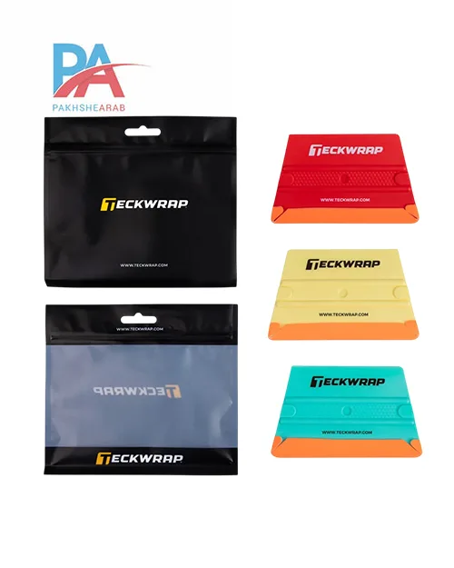 ست کاردک چندرنگ ۱۳ تکه تک رپ مخصوص نصب کاور رنگی خودرو | TeckWrap Multi-Color Squeegee Set - تصویر 5